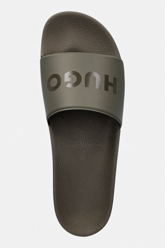 HUGO klapki Timein zielony 50563418.345