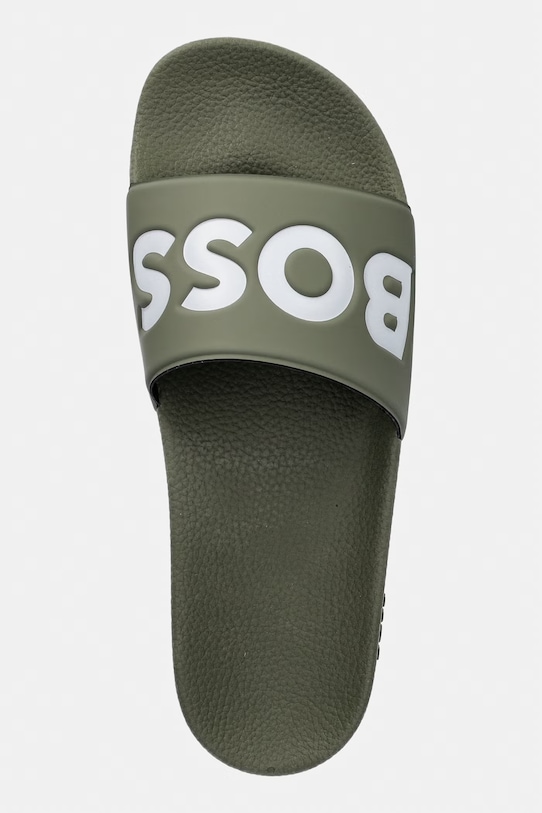 BOSS klapki basenowe męskie Aryeh zielony 50536835.351