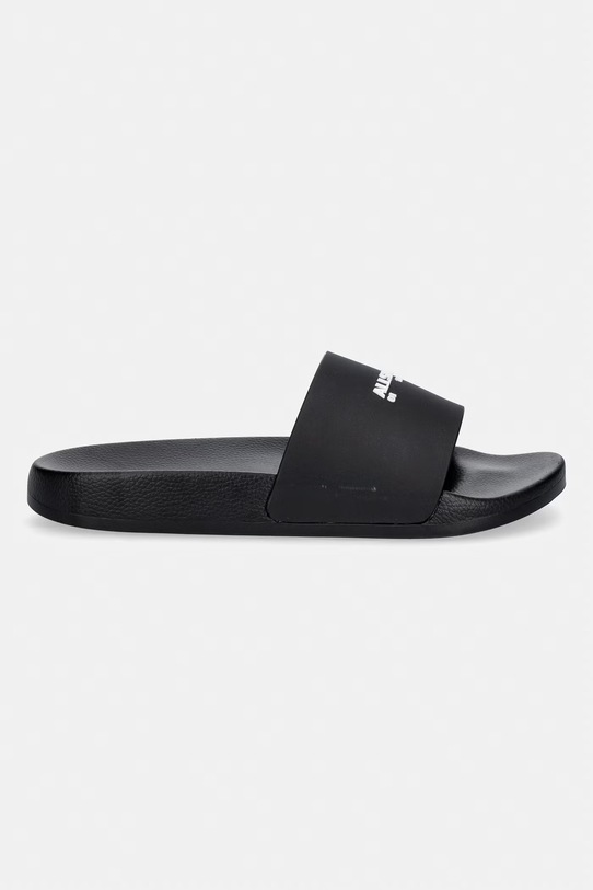 AllSaints klapki Date Slider M001FE.BLK czarny SS26