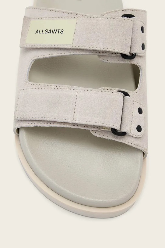 AllSaints pánske semišové šľapky Vex Sandal M002FE béžová