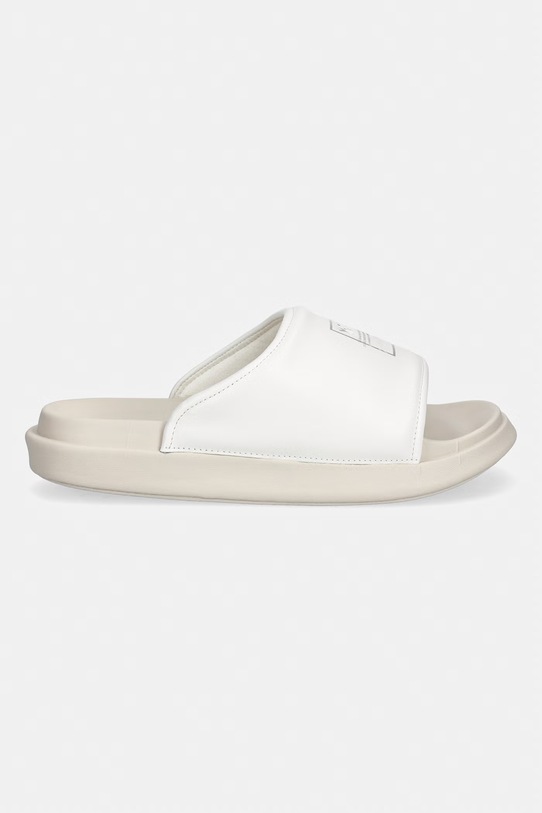 Y-3 SLIDE ciabatte slide da uomo in pelle KI4032 beige SS26