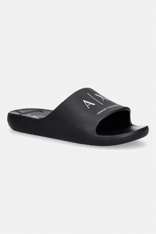 Armani Exchange šľapky na plávanie pánske čierna XM002744.AF23456.MC011