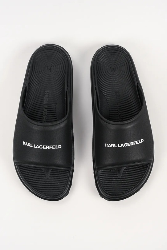Karl Lagerfeld klapki basenowe męskie Skuba czarny KL77000.V00