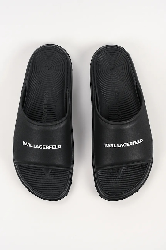 Karl Lagerfeld klapki basenowe męskie Skuba czarny KL77000.V00