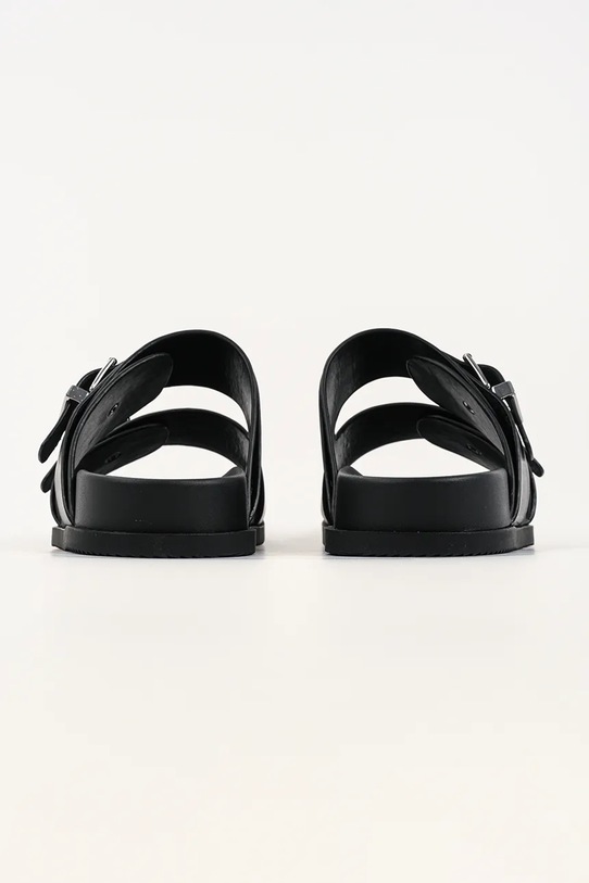 Obuwie Karl Lagerfeld klapki męskie skórzane Kaden KL72106.000 czarny