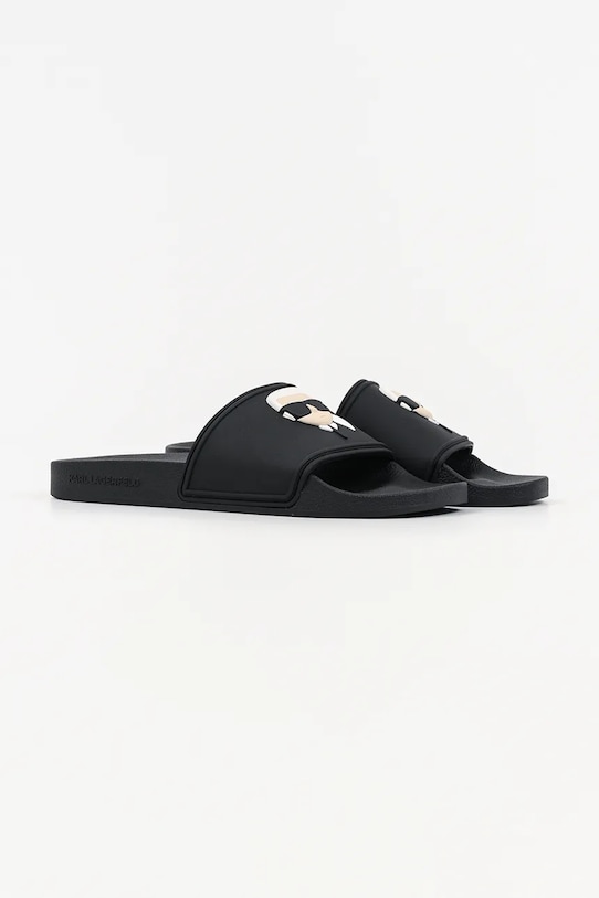 Šľapky Karl Lagerfeld Kondo Ii KL70005C.V00 čierna SS26