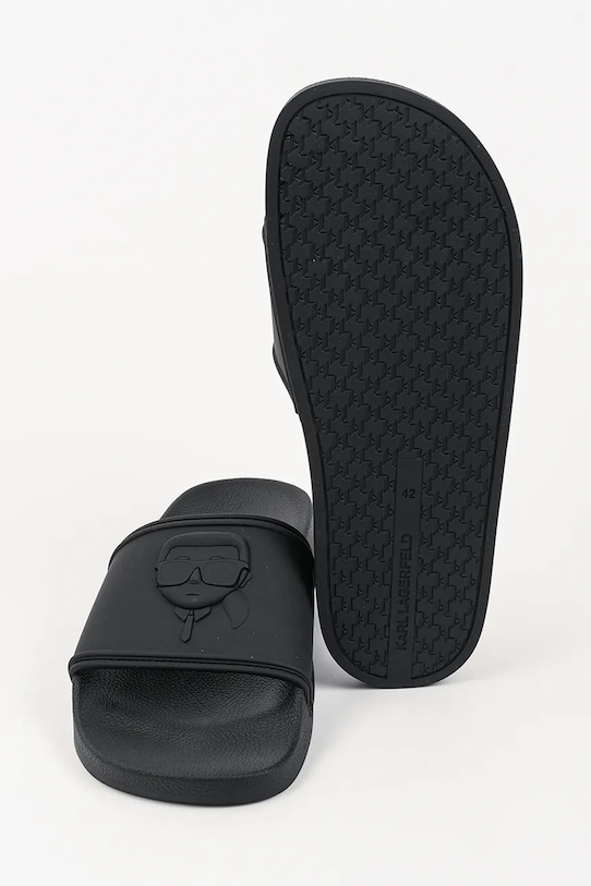 Šľapky Karl Lagerfeld Kondo Ii KL70009C.V00 čierna