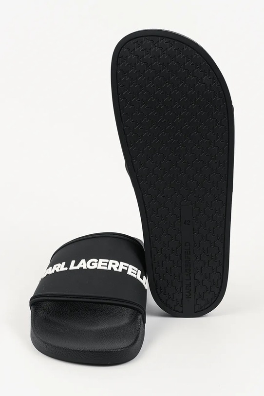 Шльопанці Karl Lagerfeld Kondo Ii KL70004C.V00 чорний