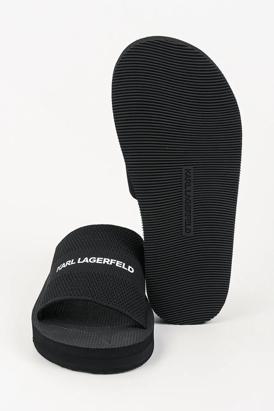 Karl Lagerfeld klapki damskie Atlantik KL70506A.K00 czarny