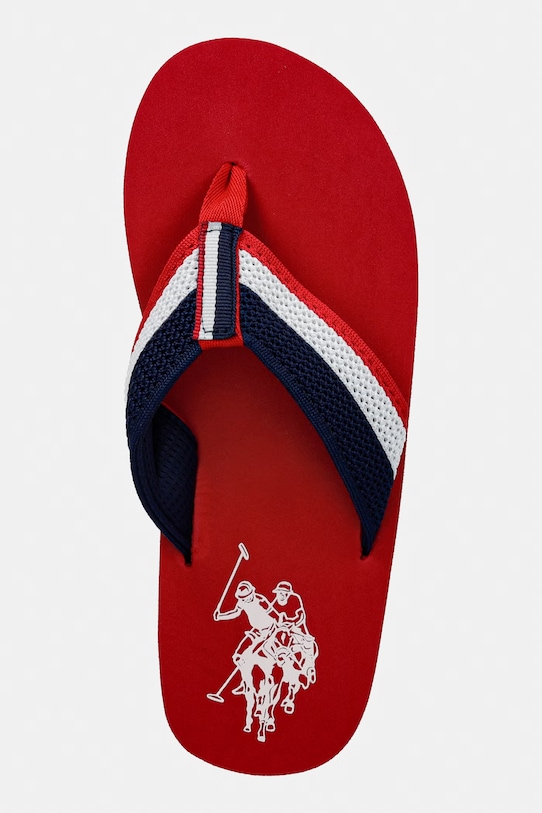 U.S. Polo Assn. šľapky pánske HANK002B červená HANK002M.6M3