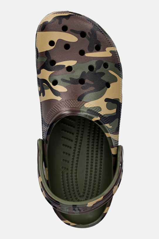 Crocs klapki męskie Classic Camouflage Clog zielony 211936.3TC