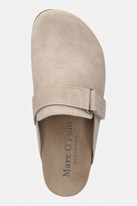 Marc O'Polo шлёпанцы мюли для мужчин замшевые Federico 2B бежевый 60329301101300