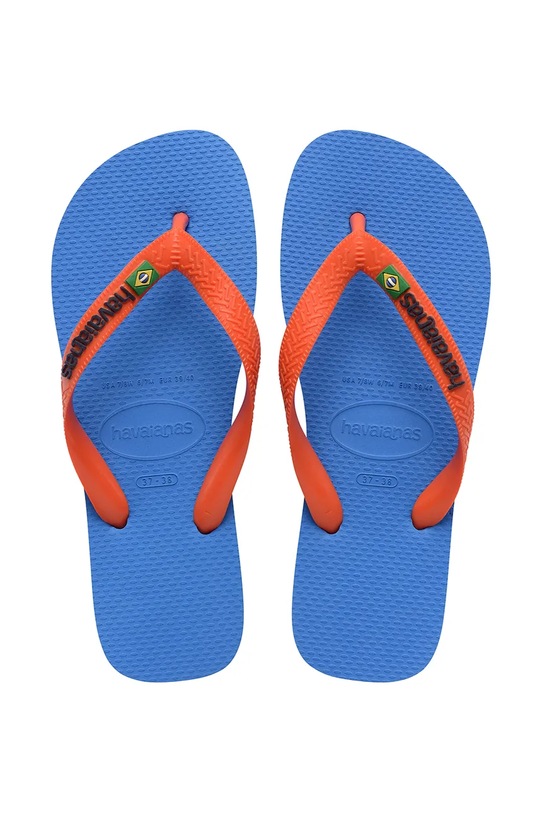 Havaianas japonki męskie BRASIL LOGO niebieski 4110850.2609