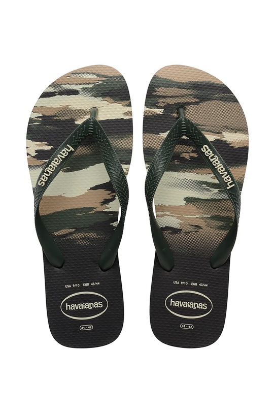Havaianas japonki męskie TOP CAMU zielony 4141398.9052
