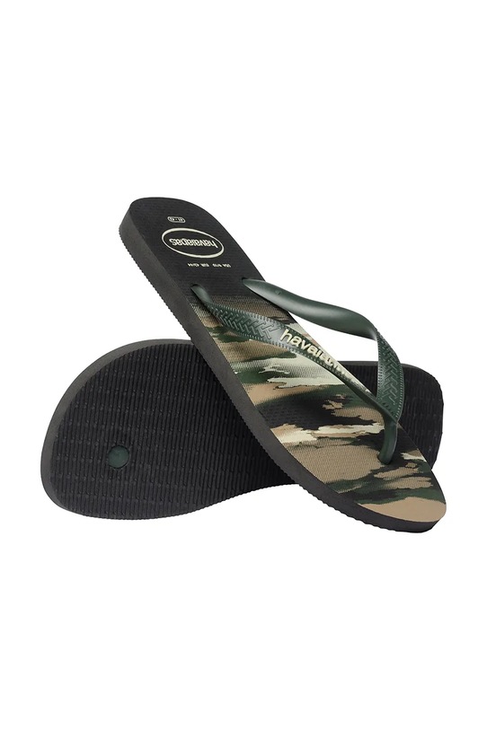 Havaianas japonki męskie TOP CAMU zielony 4141398.9052