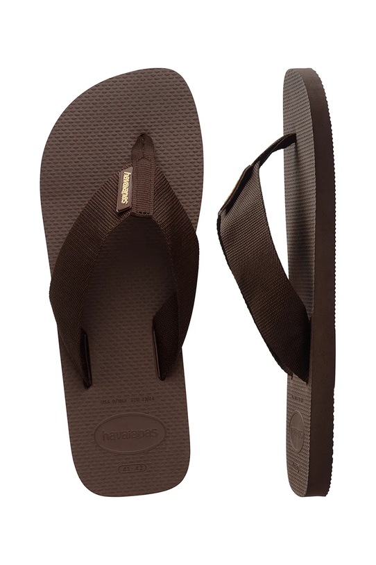 Havaianas japonki męskie URBAN BASIC MATERIAL 4148427.2548 brązowy