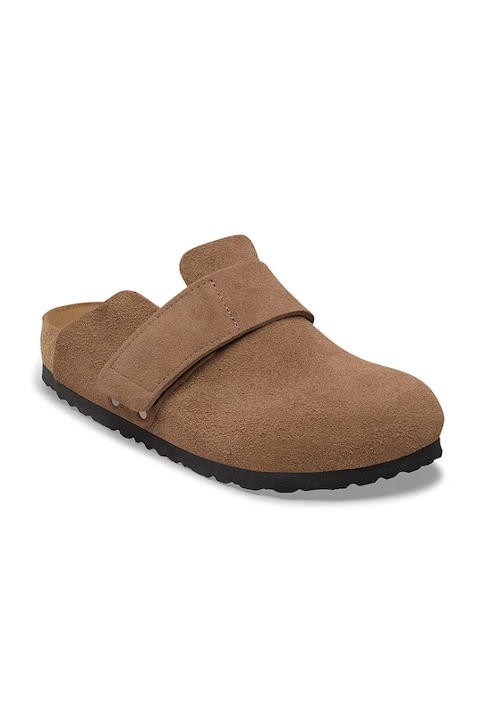 Birkenstock klapki zamszowe Loma 1032028 brązowy SS26