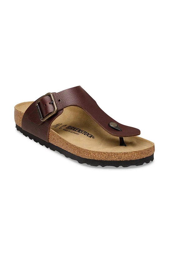 Birkenstock Ramses klapki męskie skórzane 1031400 brązowy SS26