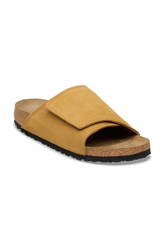 Birkenstock Solana klapki z odkrytą piętą damskie skórzane 1031629 brązowy SS26