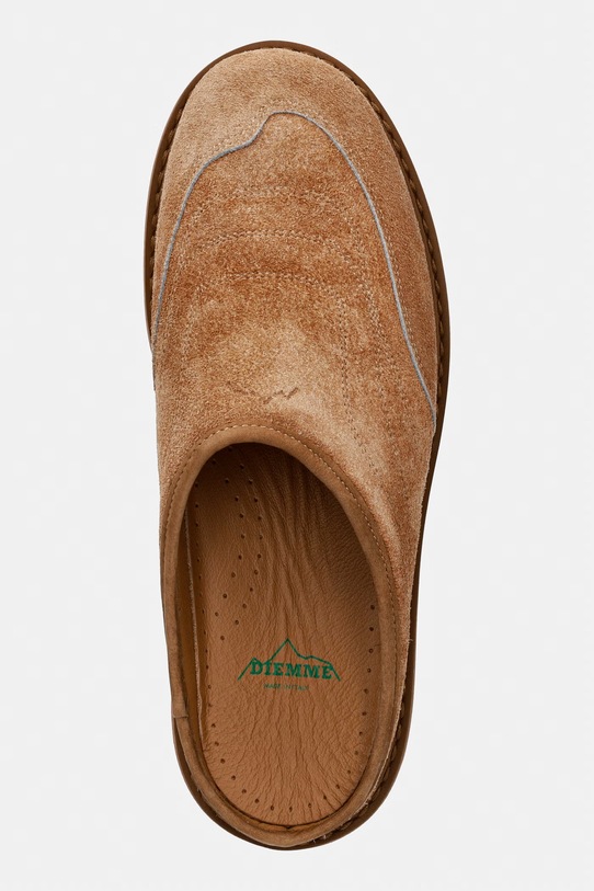 Diemme Maggiore klapki męskie zamszowe brązowy DI26SPMAM.M04S004TAN