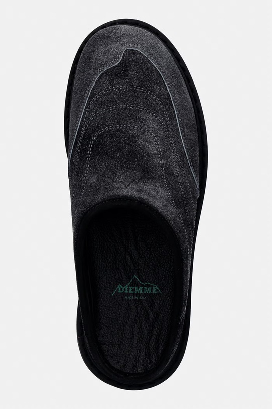 Diemme Maggiore klapki męskie nubukowe czarny DI26SPMAM.M04S004BLK