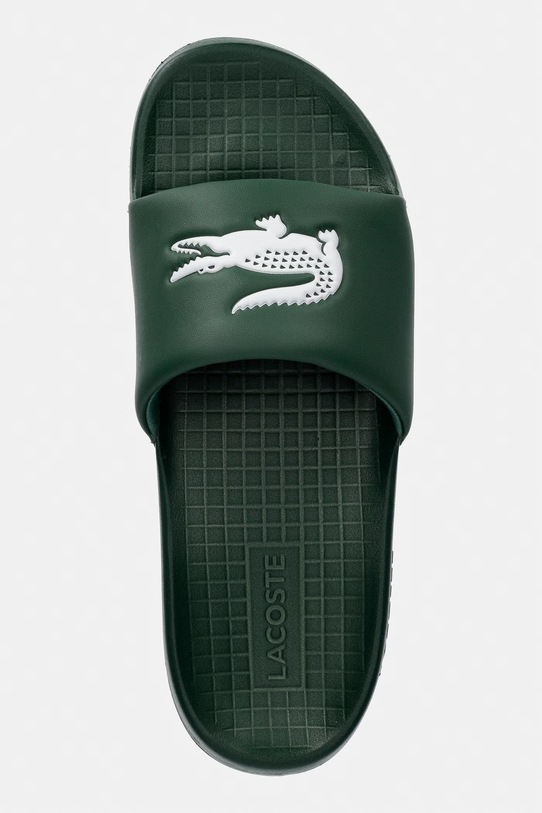 Lacoste klapki męskie SERVE SLIDE 1.0 zielony 51CMA0017.2D2