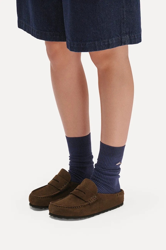 Natikače od brušene kože Birkenstock Naples 1031605