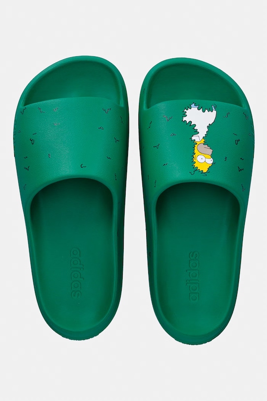 adidas klapki Lumia Simpsons HQ2581 zielony SS26