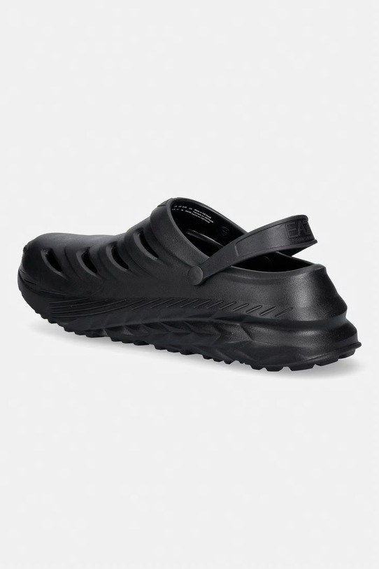 Obuwie EA7 Emporio Armani klapki AF23653.7X000666 czarny