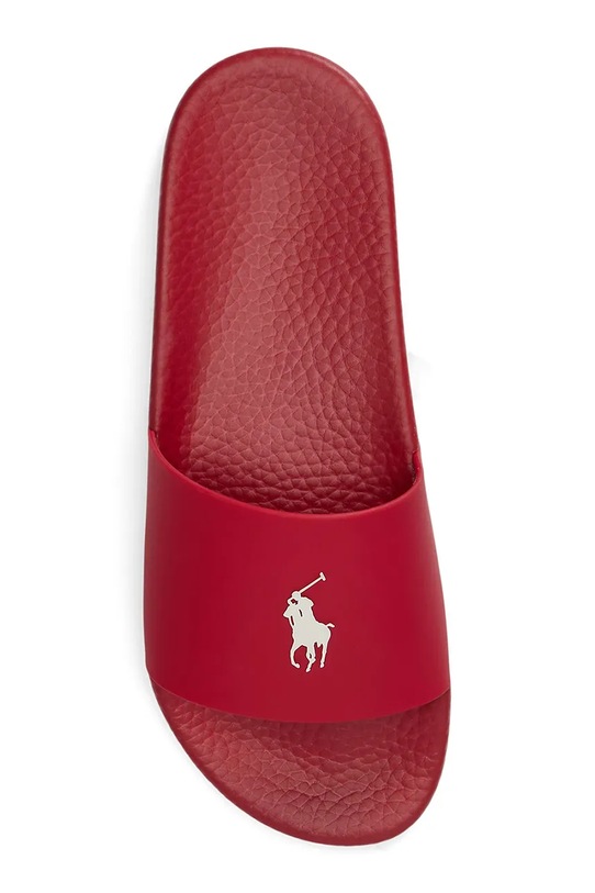 Obuwie Polo Ralph Lauren klapki basenowe Polo Slide 809P07314003.600 czerwony