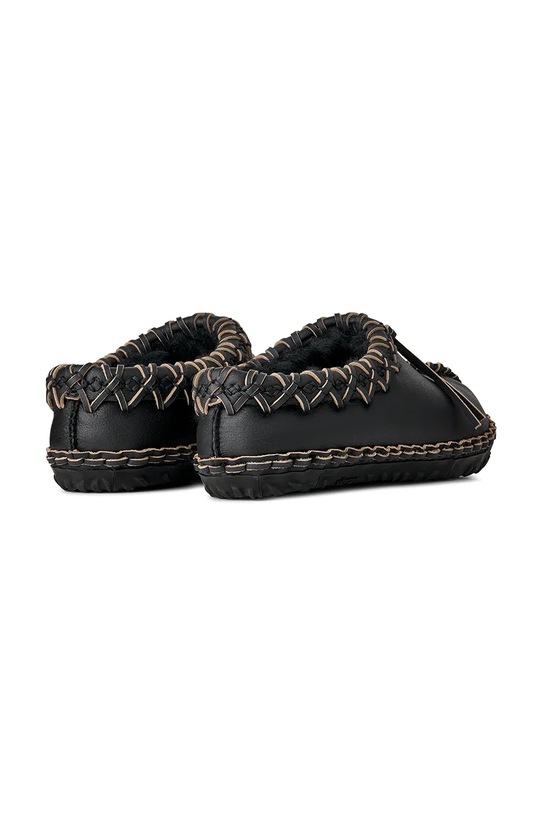 Obuwie UGG W Tasman Albite kapcie skórzane 1175271.BLK czarny
