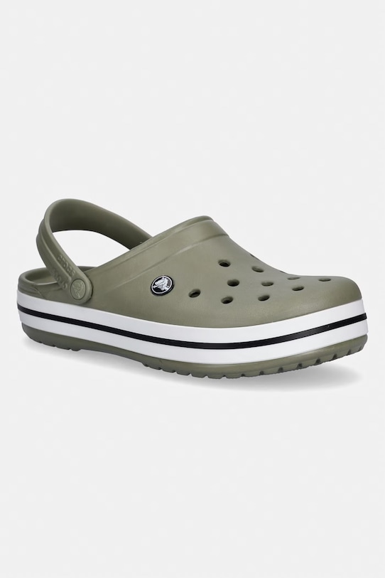 Crocs klapki Crocband syntetyczny zielony 11016.3BX