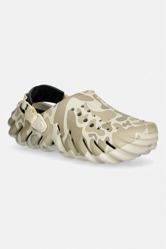 Crocs klapki Echo Duck Camo Clog beżowy 211981.2YJ