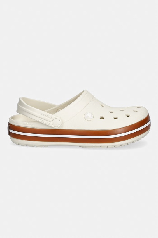 Crocs klapki Crocband Gum Clog 212756.2MD beżowy SS26