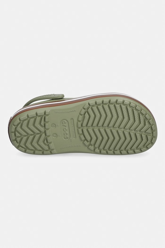 Crocs klapki Crocband Gum Clog 212756.3BX zielony