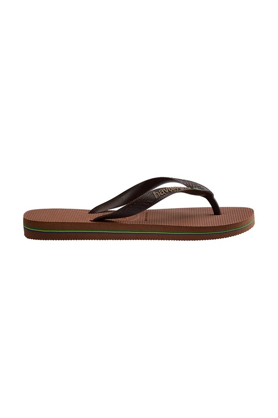 Havaianas japonki BRASIL LOGO 4110850.2815 brązowy SS26
