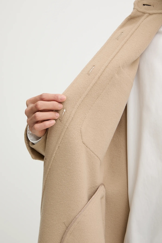 Weekend Max Mara kurtka koszulowa z dodatkiem wełny LASER 2615081041600