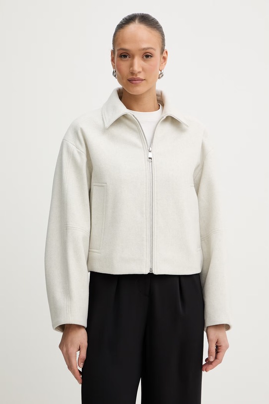 Куртка з додаванням вовни BOSS Orange C Cariana oversize сірий 50552107