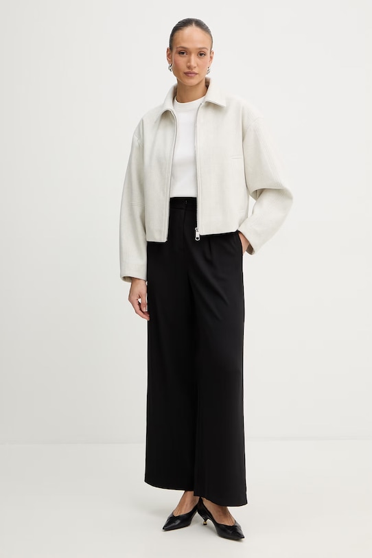 Jakna z dodatkom volne BOSS Orange C Cariana 50552107 siva SS26