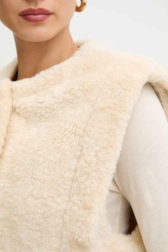 BOSS Orange bezrękawnik C Cosila 50557434 beżowy