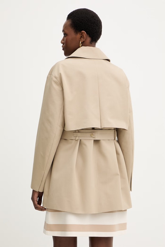 Oblečenie Bavlnený kabát BOSS Cromas 50553185 béžová