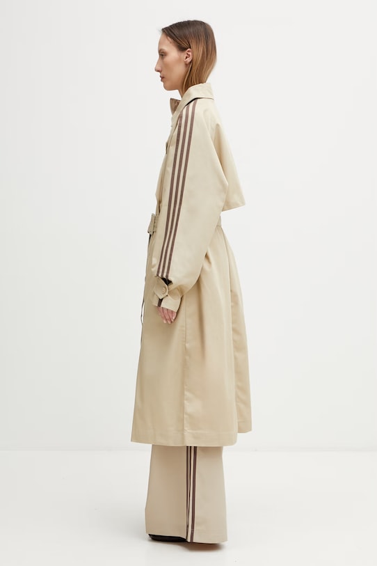 adidas Originals płaszcz KD3734 beżowy SS26