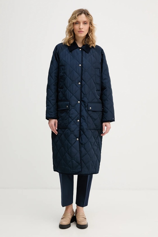 Tommy Hilfiger kurtka bez kaptura granatowy WW0WW47747