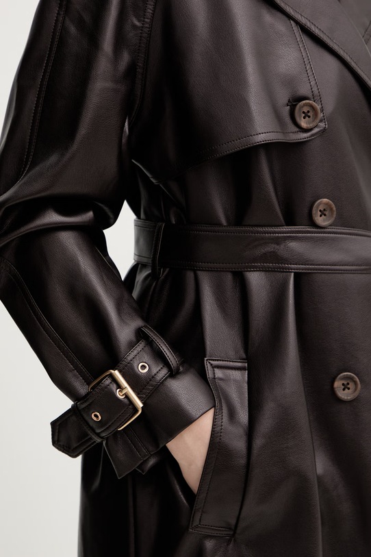 Guess płaszcz BIANKA W6RL19.WJ590 brązowy