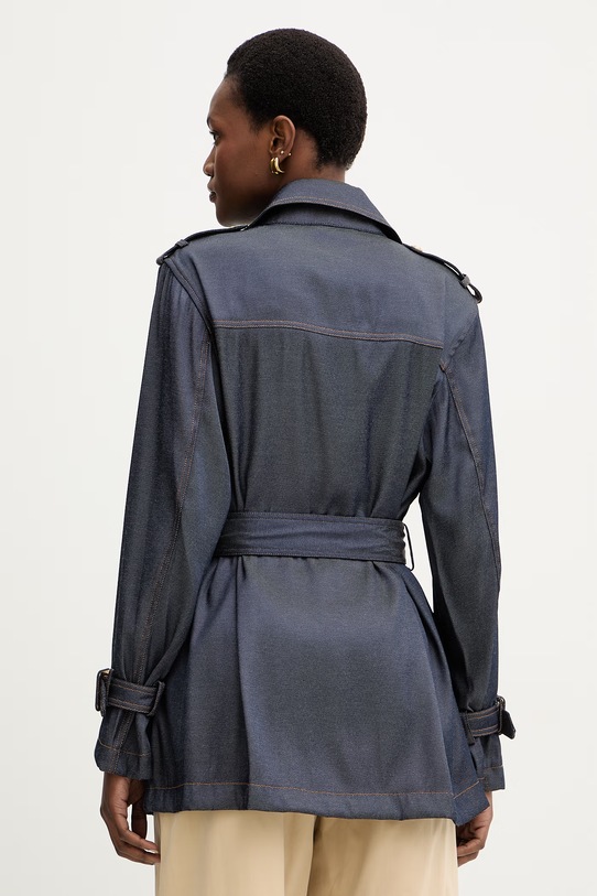 Ρούχα Παλτό Guess REGINE W6RL50.WL842 μπλε