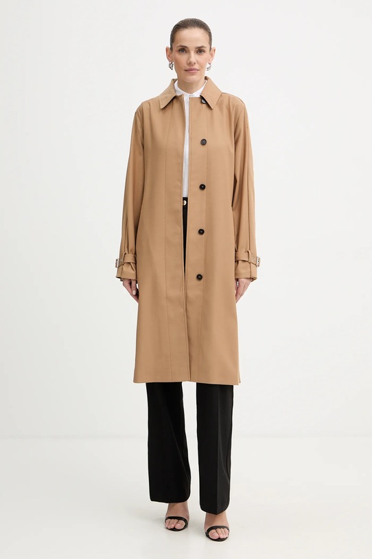 Karl Lagerfeld płaszcz B1W15007 beżowy SS26