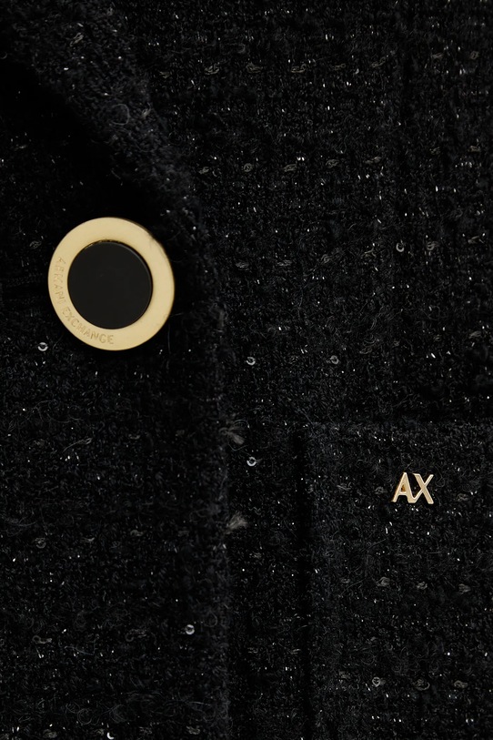 Armani Exchange płaszcz z dodatkiem wełny XW001810.AF18997