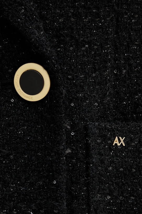 Armani Exchange płaszcz z dodatkiem wełny XW001810.AF18997