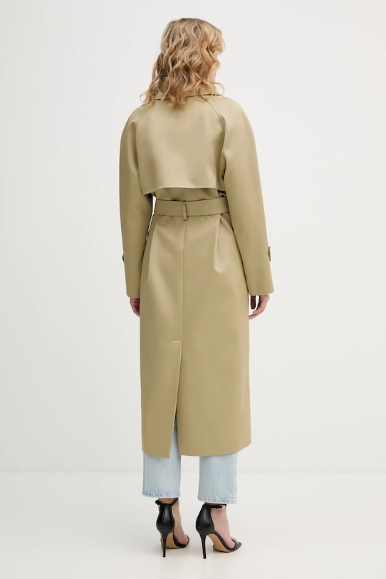 Odzież Patrizia Pepe płaszcz bawełniany 8O0234.A689 zielony