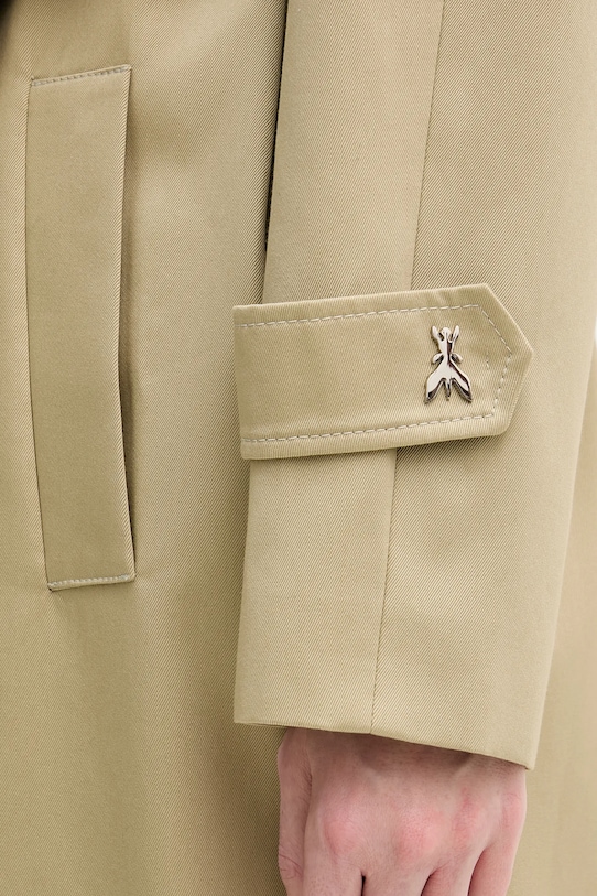 Patrizia Pepe płaszcz bawełniany 8O0234.A689 zielony